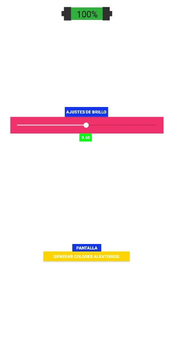 Flashlight Display screenshot